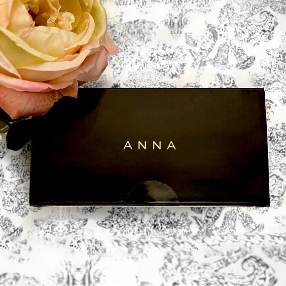 NWT ANNA New York Amethyst Ombre Stemless 24K Gold Rim Wine Glasses Set of 2 NIB - Picture 2 of 5